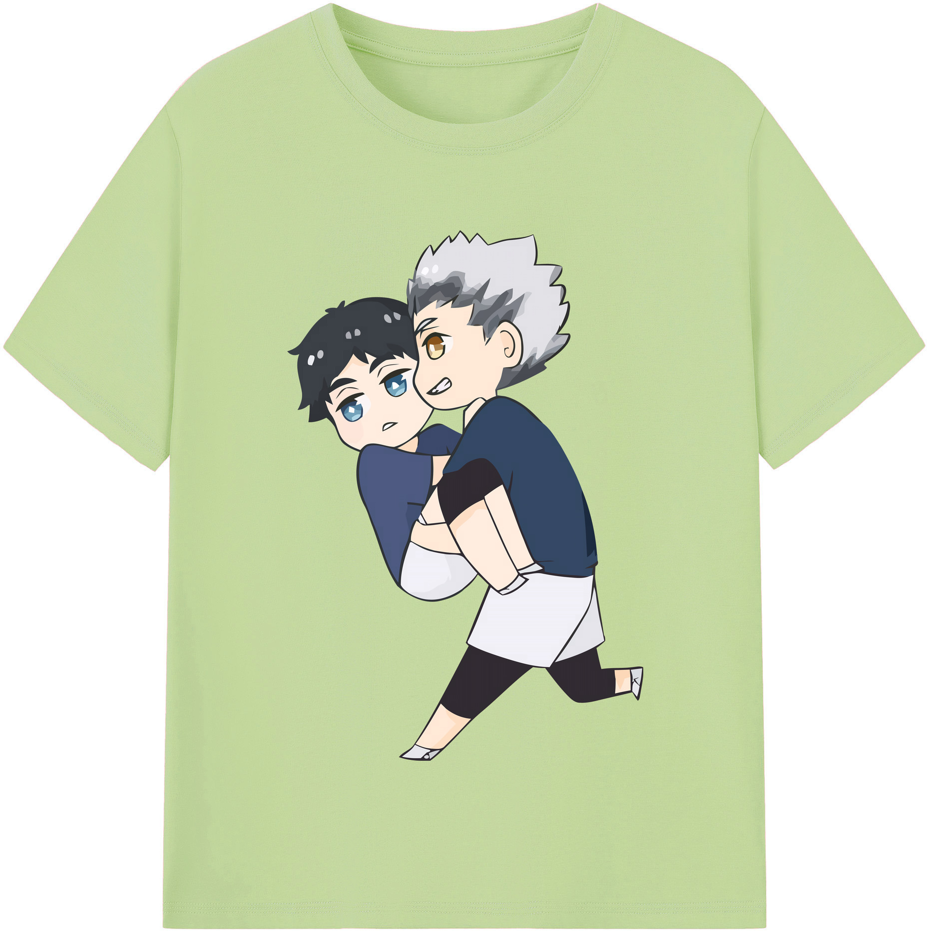 （画像用） ハイキュー!! Haikyu!! 綿100％半袖Tシャツ（フロントプリント）